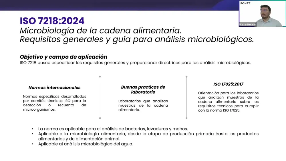 Webinar Buenas prácticas de conteo basado en la ISO 7218
